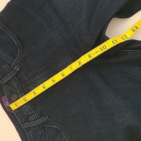 NYDJ Dark Indigo Straight Leg Jeans EUC - Picture 6 of 16